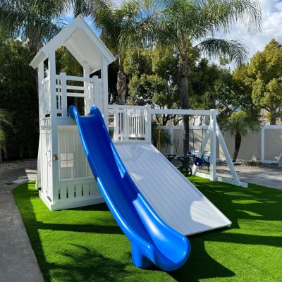 The Castle - Backyard Swing Set