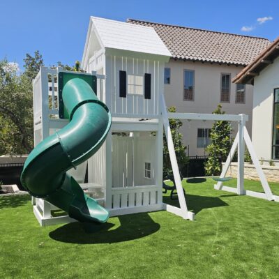 The Cottage - Backyard Swing Set